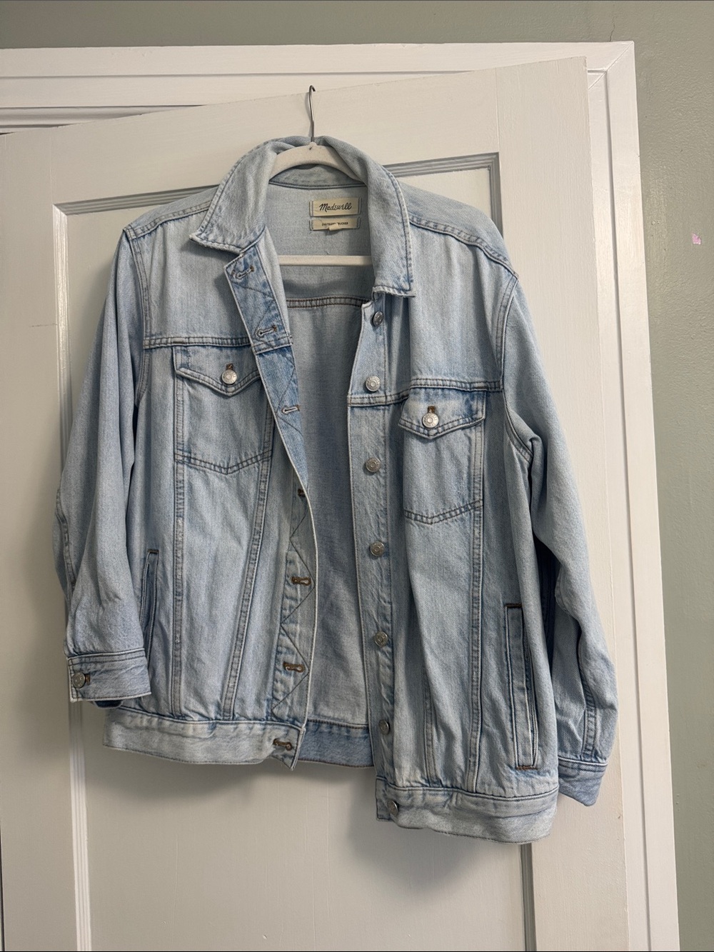 Madewell Light Blue Denim Jacket - Relaxed Fit
